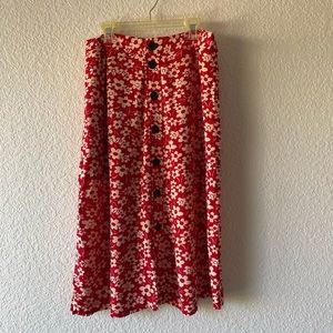 Madewell Knee Length Skirt